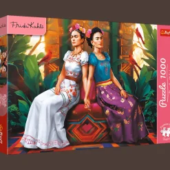 Puzzle Premium Plus Quality 1000 el. Frida Kahlo: Dwa oblicza