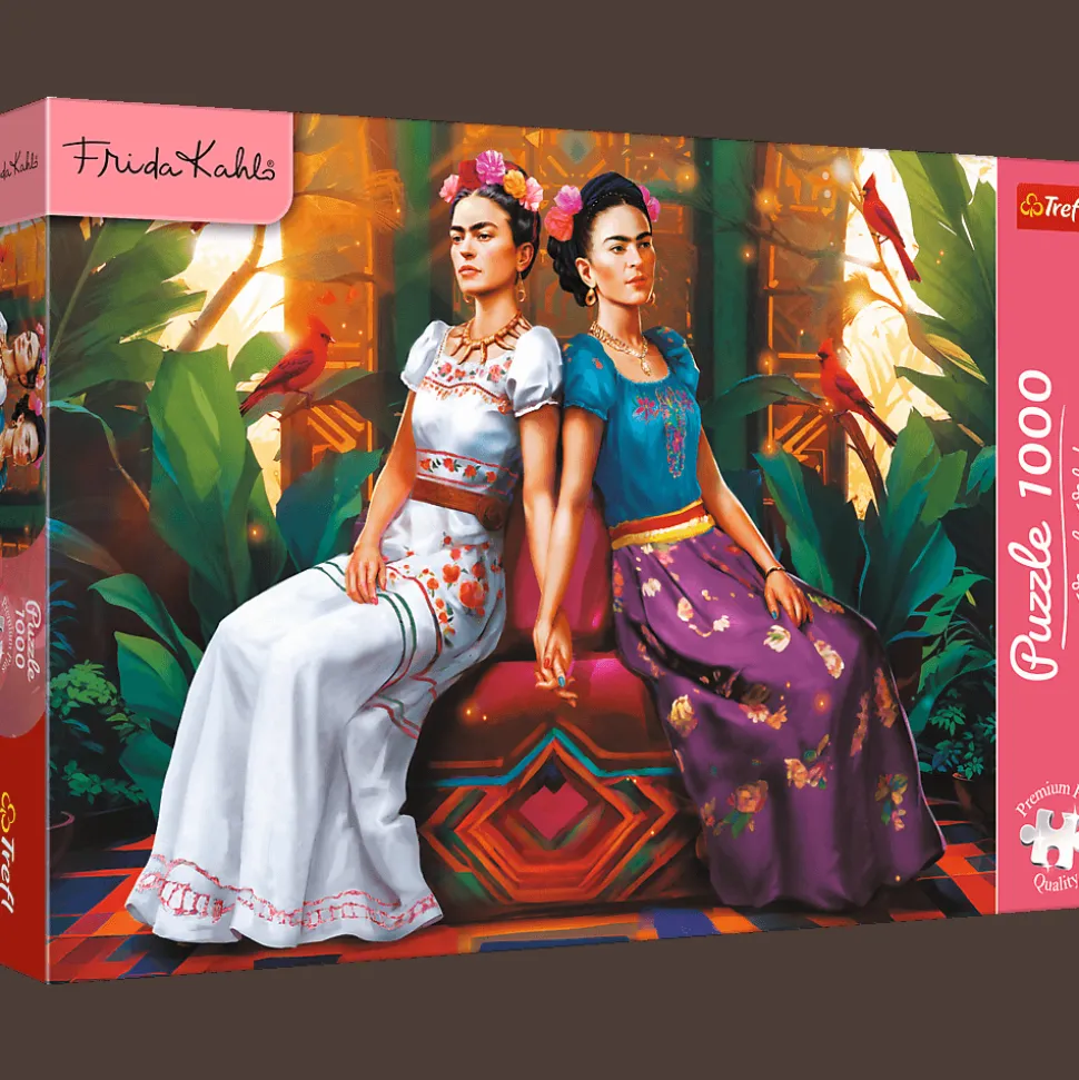 Puzzle Premium Plus Quality 1000 el. Frida Kahlo: Dwa oblicza