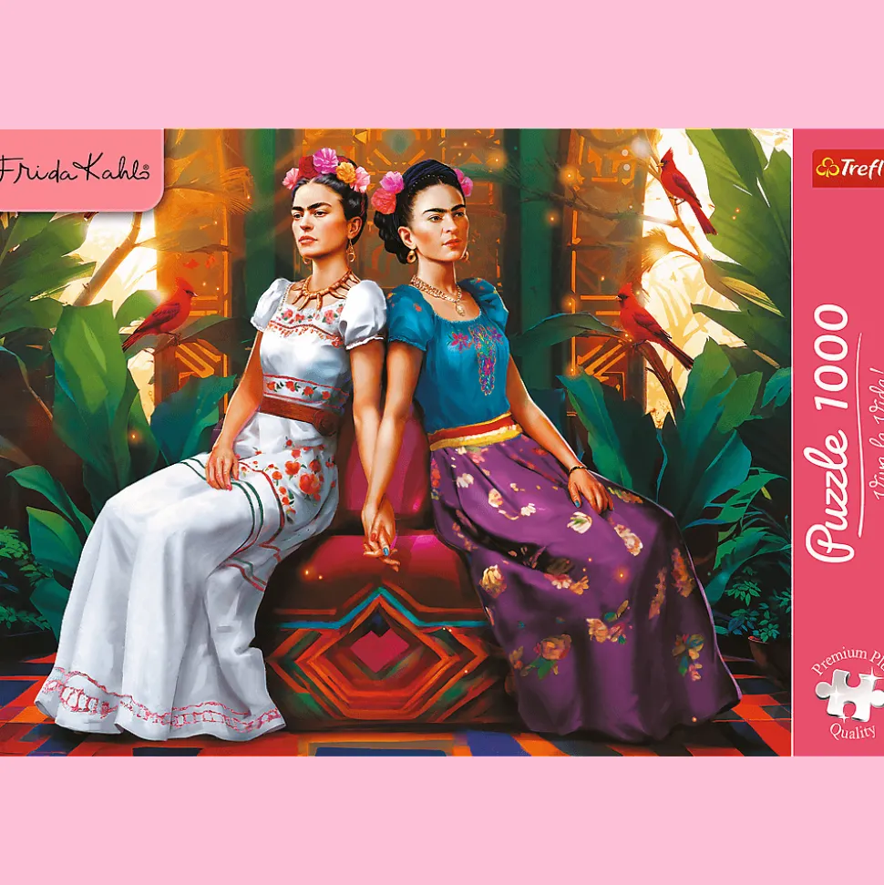 Puzzle Premium Plus Quality 1000 el. Frida Kahlo: Dwa oblicza