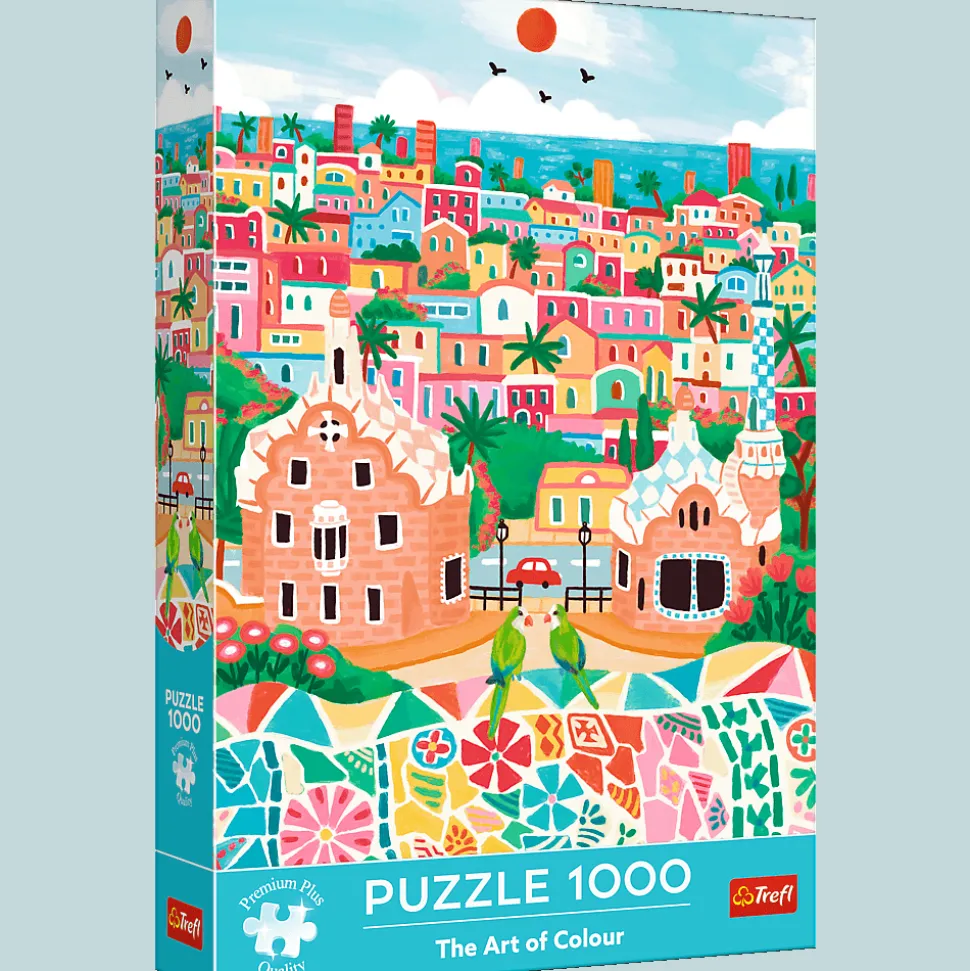 Puzzle Premium Plus Quality 1000 el. The Art of Colour: Barcelona, Hiszpania