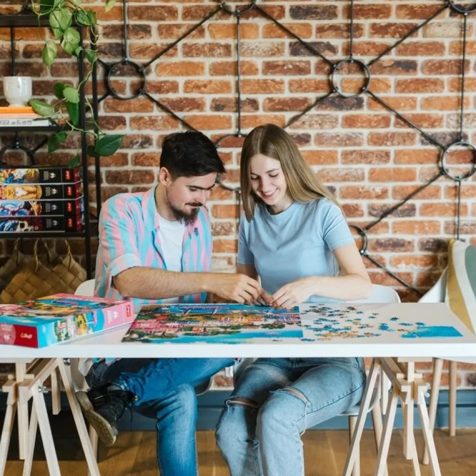 Puzzle Premium Plus Quality 1000 el. The Art of Colour: Barcelona, Hiszpania