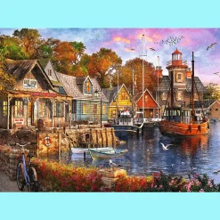 Puzzle Premium Plus Quality 1000 el. Tea Time: Nadmorski zakątek