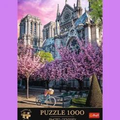 Puzzle Premium Plus Quality 1000 el. Photo Odyssey: Katedra Notre-Dame w Paryżu