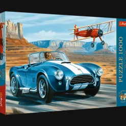 Puzzle Premium Plus Quality 1000 el. Tea Time: Pustynny wyścig