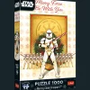 Puzzle Premium Plus Quality Star Wars 1000 el. Świąteczny Patrol Szturmowców