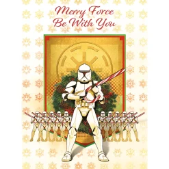 Puzzle Premium Plus Quality Star Wars 1000 el. Świąteczny Patrol Szturmowców