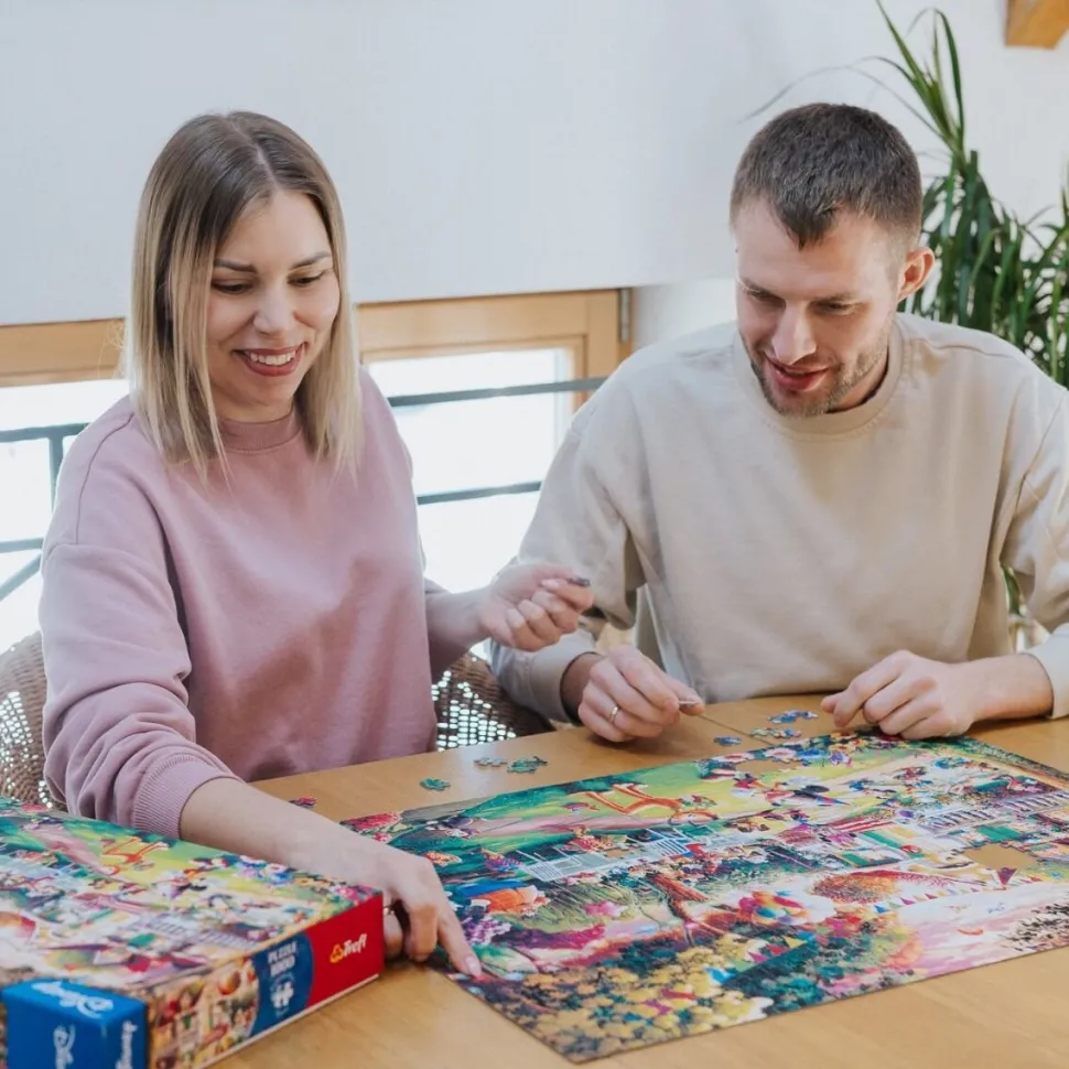 Puzzle Premium Plus Quality, Przyjęcie urodzinowe Myszki Mickey 1000 el.