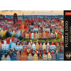 Puzzle Premium Plus Quality 1000 el. Photo Odyssey: Widok na Gdańsk, Polska