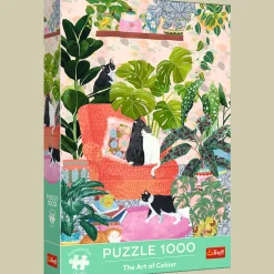 Puzzle Premium Plus Quality 1000 el. The Art of Colour: Nie ma to jak w domu