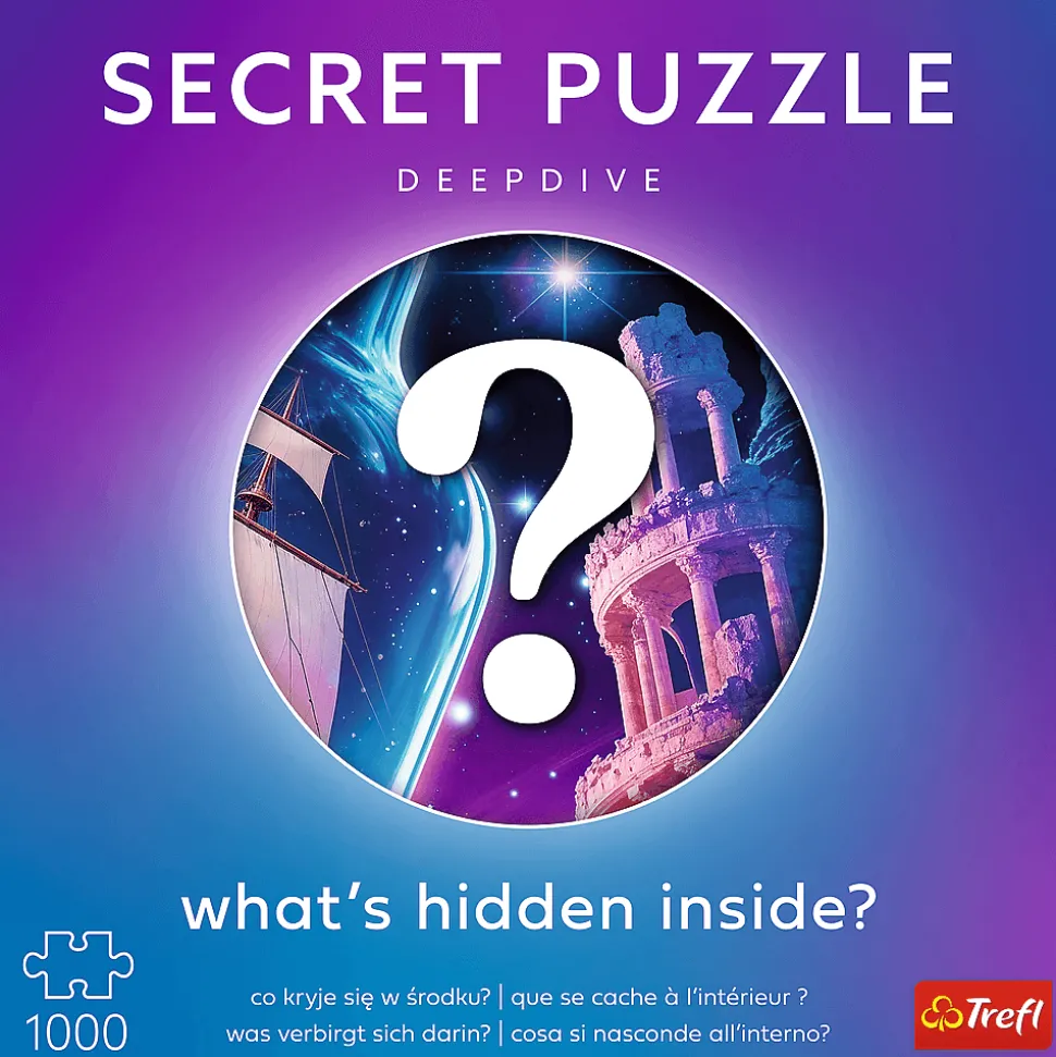 Puzzle Premium Plus Quality 1000 el. Secret Puzzle: Deepdive