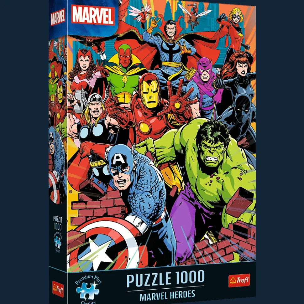 Puzzle Premium Plus Quality Marvel 1000 el. Marvel Heroes