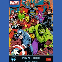 Puzzle Premium Plus Quality Marvel 1000 el. Marvel Heroes