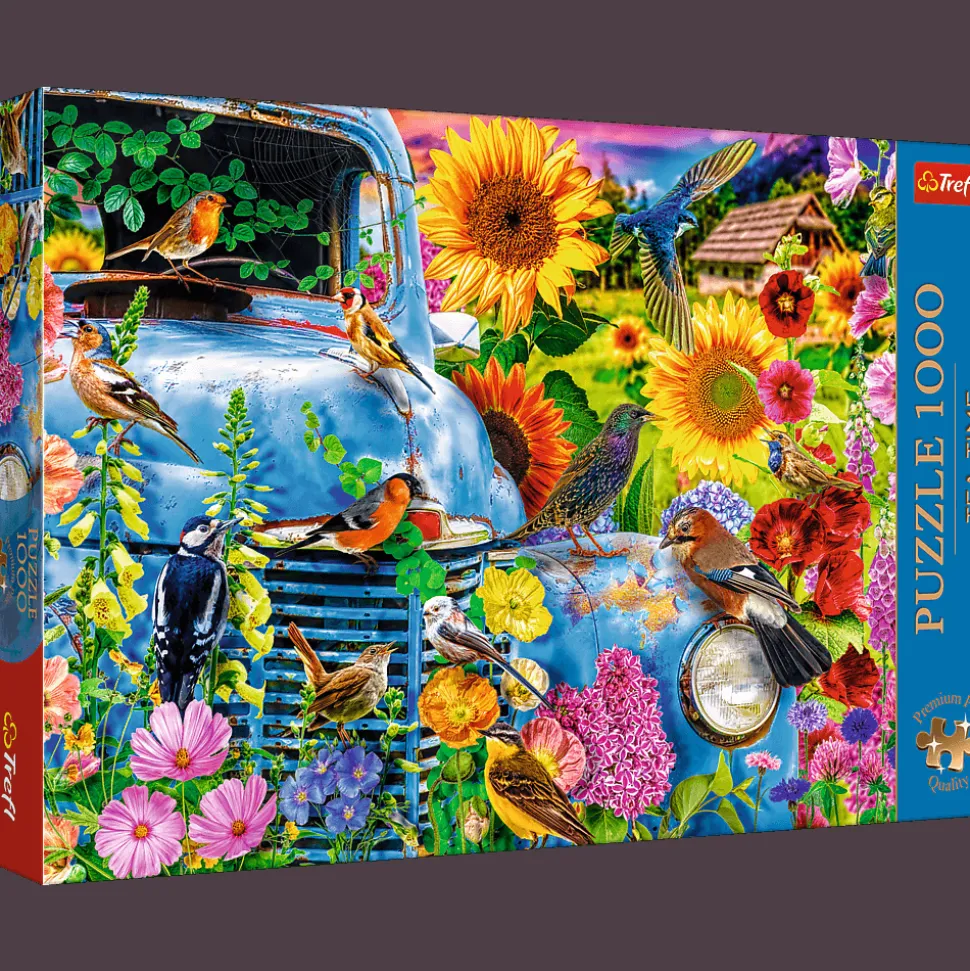 Puzzle Premium Plus Quality 1000 el. Tea Time: Wiejska sielanka: Śpiewające Ptaki