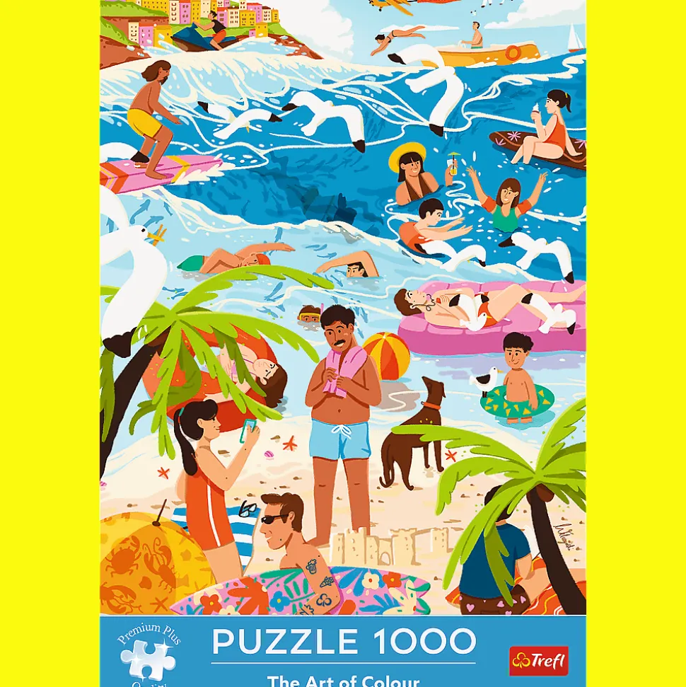 Puzzle Premium Plus Quality 1000 el. The Art of Colour: W wakacyjnym ferworze