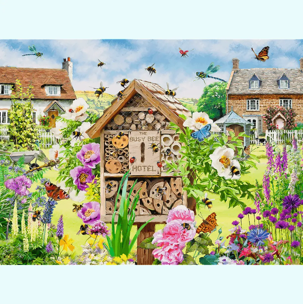 Puzzle Premium Plus Quality 1000 el. Tea Time: Dom dla pszczół