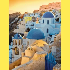 Puzzle Premium Plus Quality 1000 el. Photo Odyssey: Miasteczko Oia, Santorini