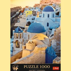 Puzzle Premium Plus Quality 1000 el. Photo Odyssey: Miasteczko Oia, Santorini