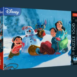 Puzzle Premium Plus Quality Lilo & Stitch1000 el. Zimowy Stich