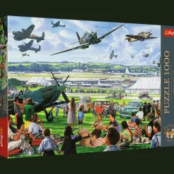 Puzzle Premium Plus Quality 1000 el. Tea Time: Pokaz lotniczy