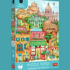 Puzzle Premium Plus Quality 1000 el. O północy w Rzymie
