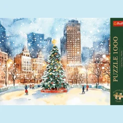 Puzzle Premium Plus Quality 1000 el. Central Park Winter Wonderland
