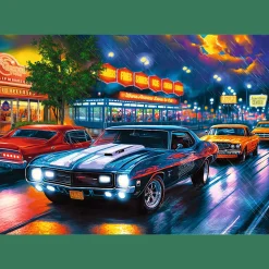 Puzzle Premium Plus Quality 1000 el. Tea Time: Nocna przejażdżka