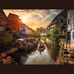 Puzzle Premium Plus Quality 1000 el. Photo Odyssey: Mała Wenecja w Colmar, Francja