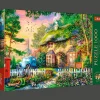 Puzzle Premium Plus Quality 1000 el. Tea Time: Domek Stoney Lane