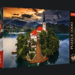 Puzzle Premium Plus Quality 1000 el. Photo Odyssey: Jezioro Bled, Słowenia