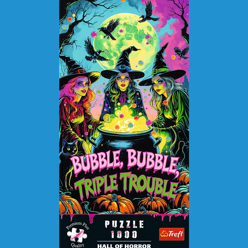 Puzzle Premium Plus Quality 1000 el. Hall of Horror: Czarownice