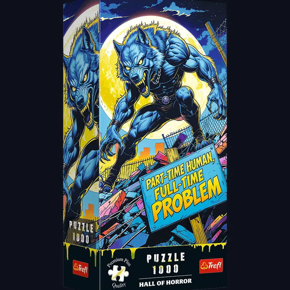 Puzzle Premium Plus Quality 1000 el. Hall of Horror: Wilkołak