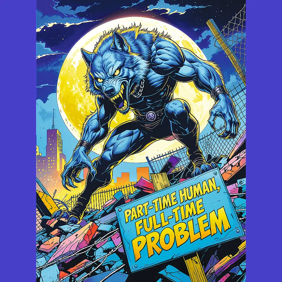 Puzzle Premium Plus Quality 1000 el. Hall of Horror: Wilkołak