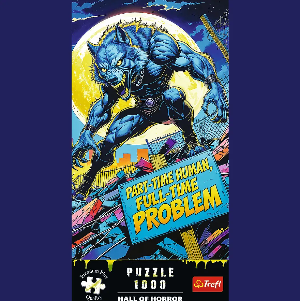 Puzzle Premium Plus Quality 1000 el. Hall of Horror: Wilkołak