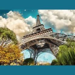 Puzzle Premium Plus Quality 1000 el. Photo Odyssey: Wieża Eiffel w Paryżu, Francja