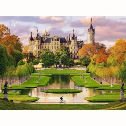 Puzzle Premium Plus Quality 1000 el. Photo Odyssey: Zamek w Schwerinie, Niemcy