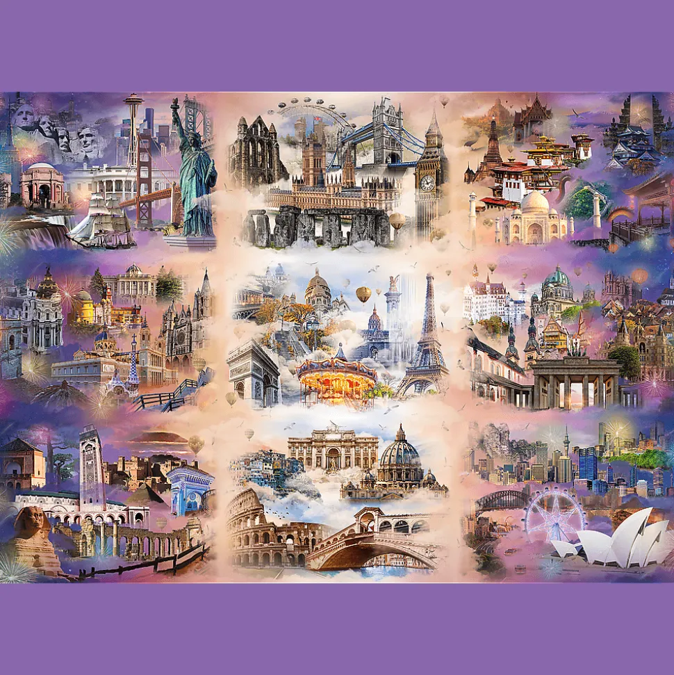 Puzzle Prime 13500 el. Cities beyond the clouds