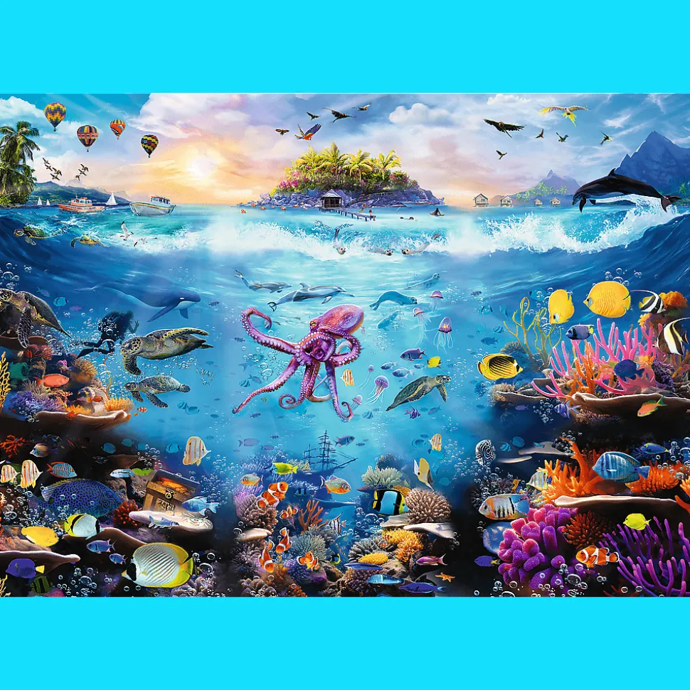 Puzzle Prime 13500 el. Dive into Underwater Paradise