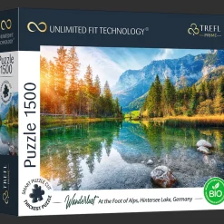 Puzzle Prime 1500 el. Wanderlust: At the Foot of Alps, Hintersee Lake, Germany