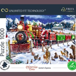 Puzzle Prime 1000 el.XMAS Santa's Express