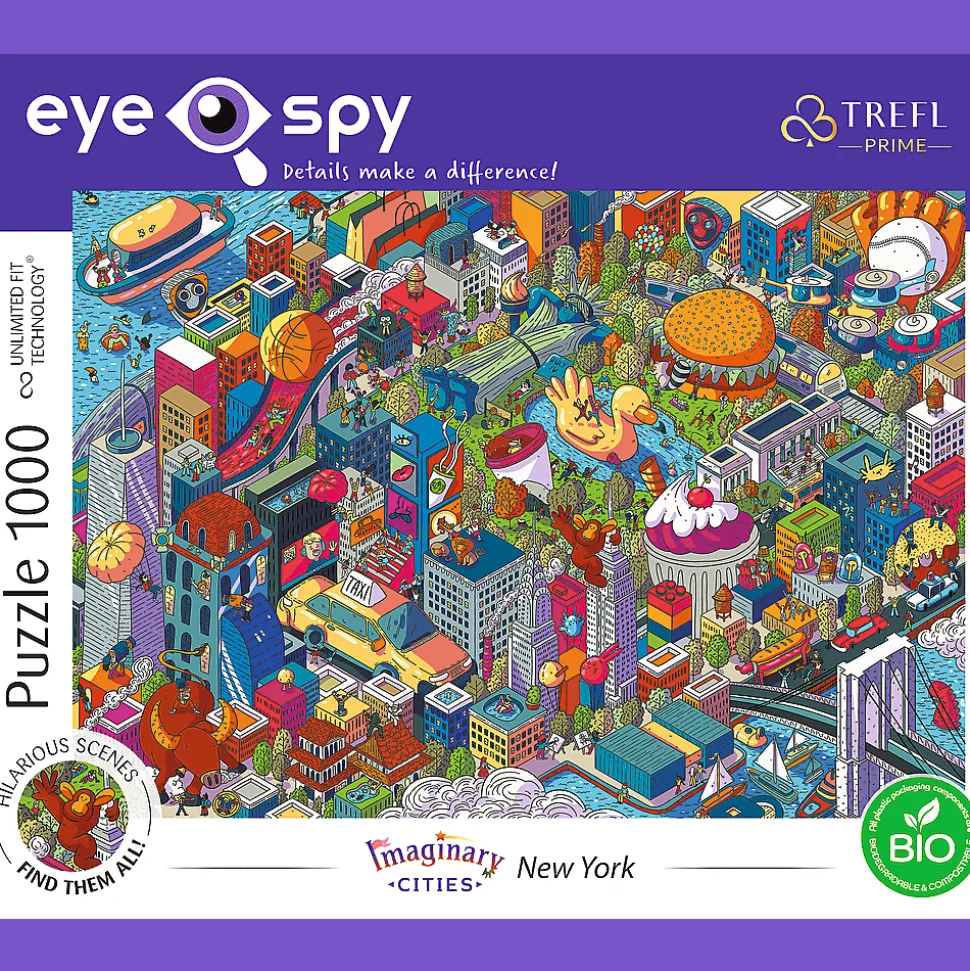 Puzzle Prime Eye-Spy 1000 el. New York