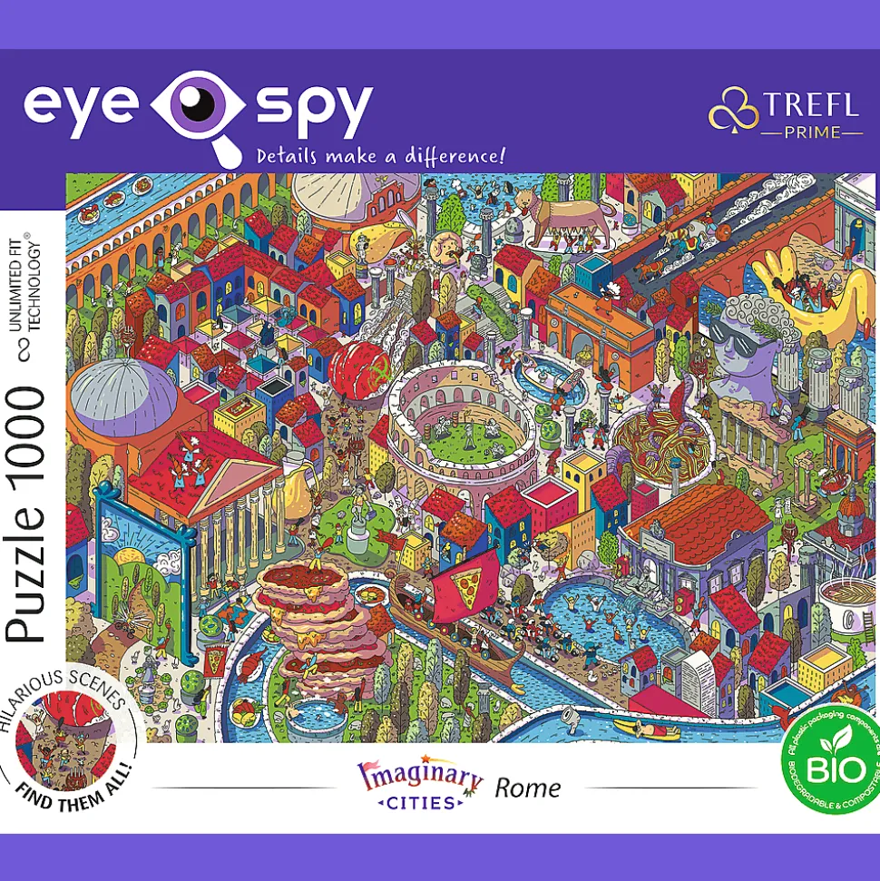 Puzzle Prime Eye-Spy 1000 el. Rome