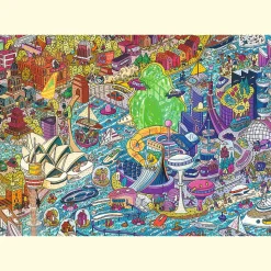 Puzzle Prime Eye-Spy 1000 el. Time Travel: Sydney, Australia