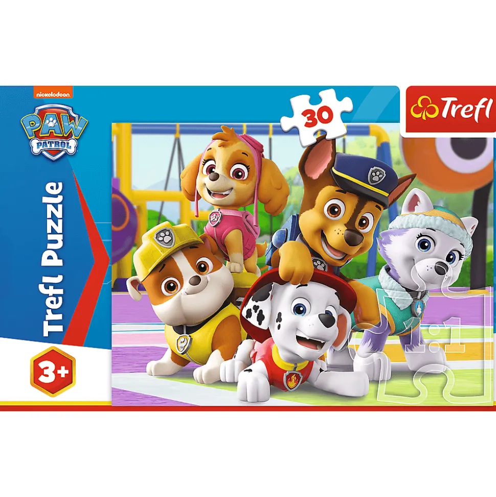 Puzzle Psi Patrol 30 el. Psi Patrol zawsze na czas