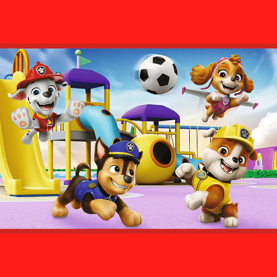 Puzzle Psi Patrol 2 x 24 el. Psi dzień zabaw