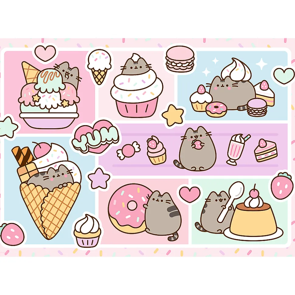 Puzzle Pusheen 1000 el. Słodki Pusheen