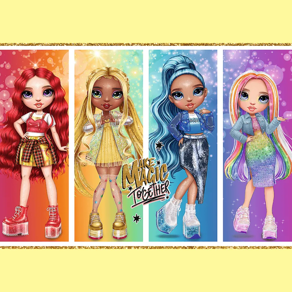 Puzzle Rainbow High 2 x 200 el. Tęczowe lalki