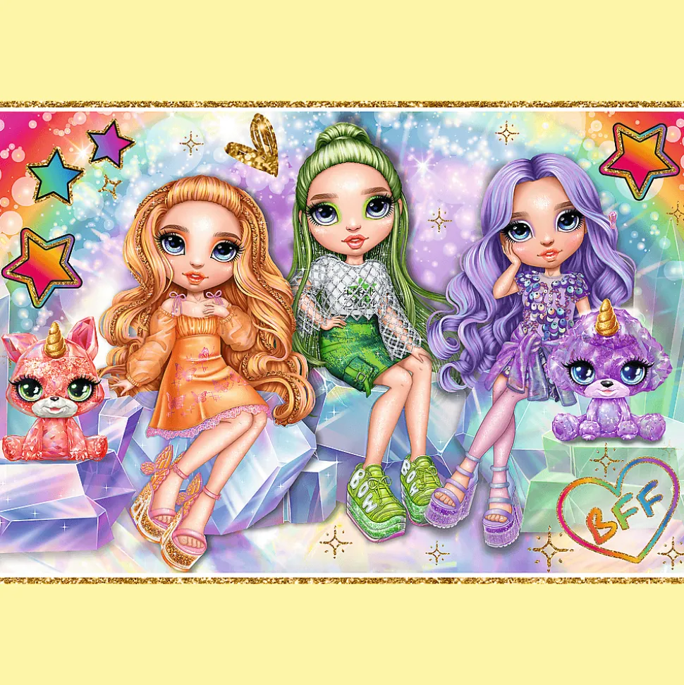 Puzzle Rainbow High 2 x 200 el. Tęczowe lalki
