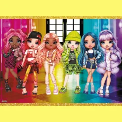 Puzzle Rainbow High 10w1 Kolekcja modnych laleczek