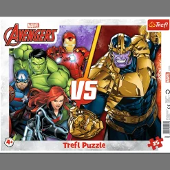 Puzzle ramkowe Disney Marvel 25 el. Niezwyciężona Drużyna Avengers
