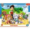 Puzzle ramkowe Psi Patrol 25 el. Psi Patrol na tropie